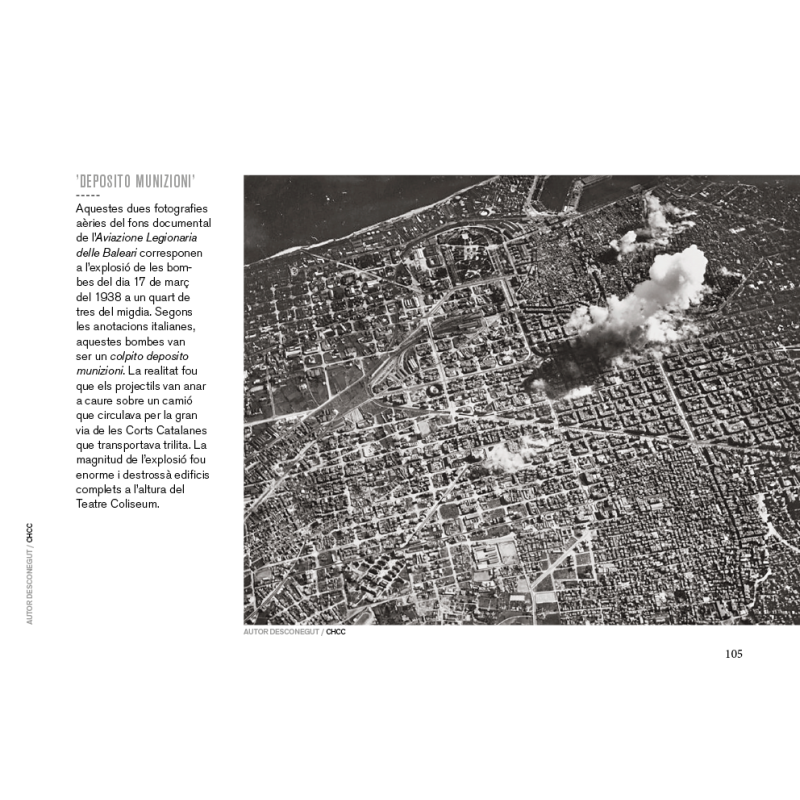 Barcelona bombardeada.