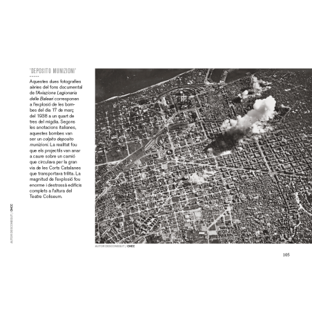 Barcelona bombardeada.