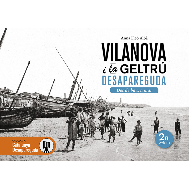 Vilanova i la Geltrú des de baix a mar