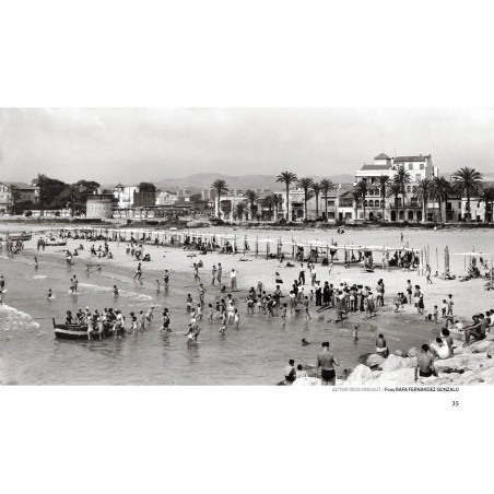 Vilanova i la Geltrú des de baix a mar