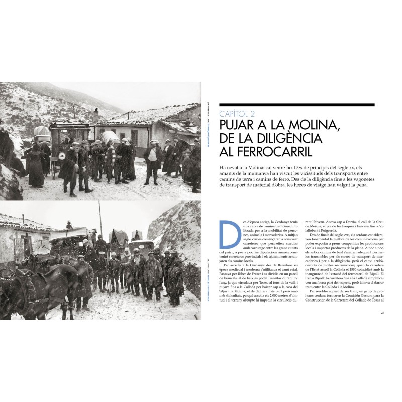 LA MOLINA, 100 años de la primera estación de esquí.