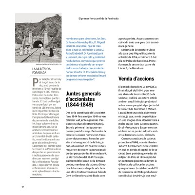 EL PRIMER FERROCARRIL DE LA PENÍNSULA