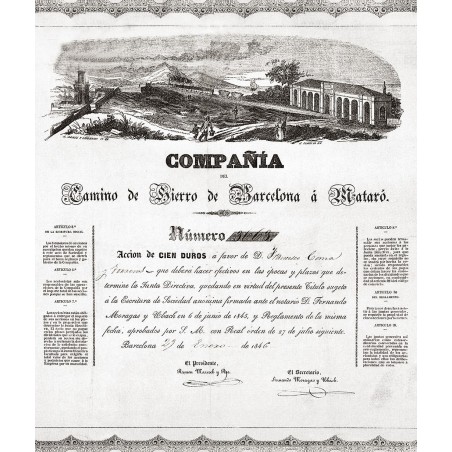 EL PRIMER FERROCARRIL DE LA PENÍNSULA