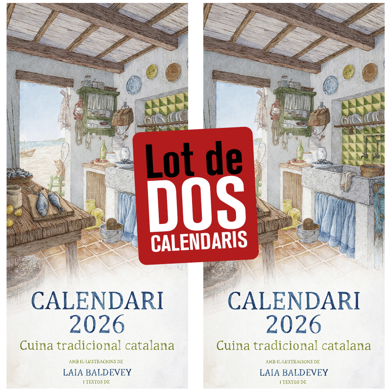 CALENDARI CUINA TRADICIONAL CATALANA 2026