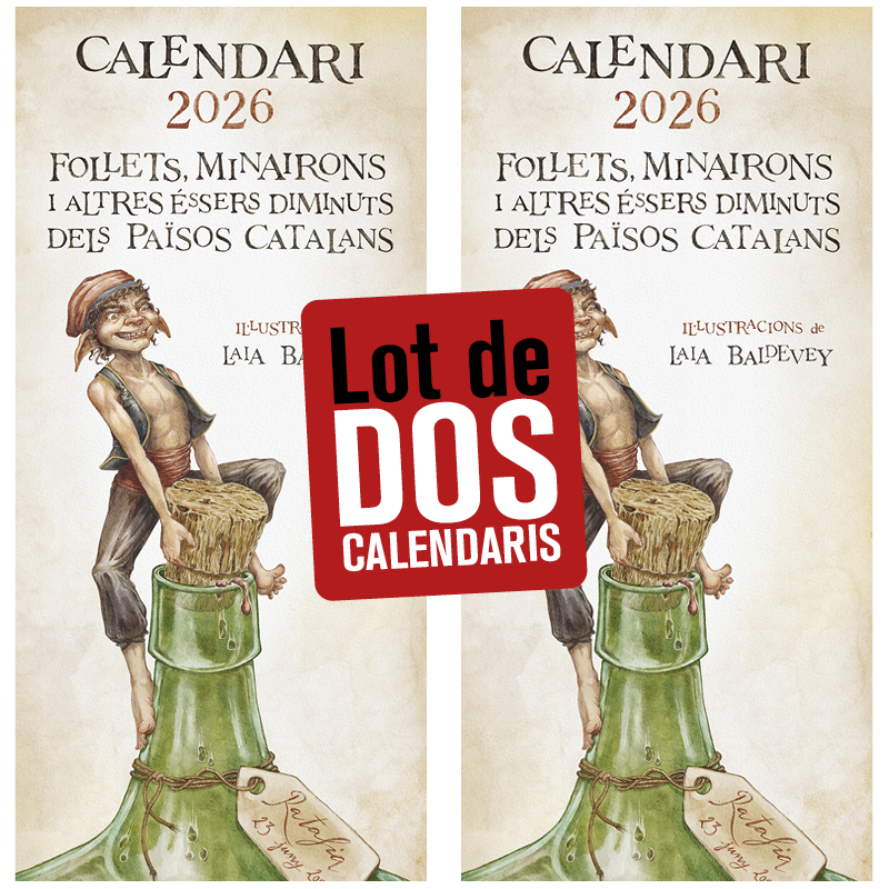 CALENDARI FOLLETS i, MINAIRONS DELS PAÏSOS CATALANS 2026