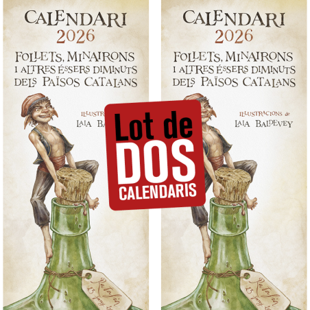 CALENDARI FOLLETS i, MINAIRONS DELS PAÏSOS CATALANS 2026