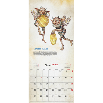 CALENDARI FOLLETS i, MINAIRONS DELS PAÏSOS CATALANS 2026