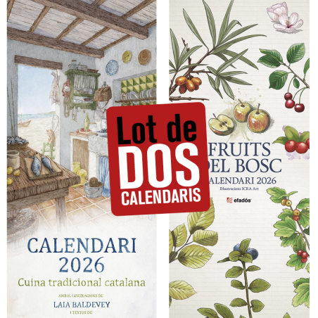 CALENDARI CUINA TRADICIONAL CATALANA + FRUITS DEL BOSC 2026