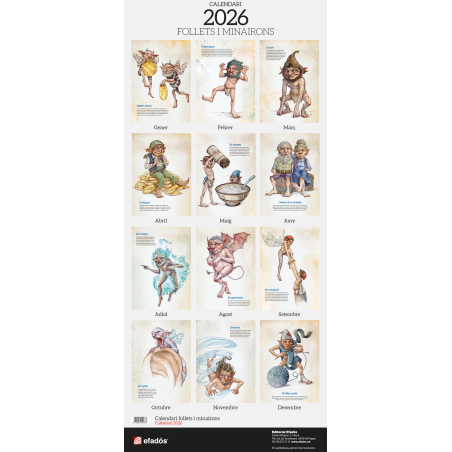 CALENDARI FULLETS I MINAIRONS + FRUITS DEL BOSC 2026