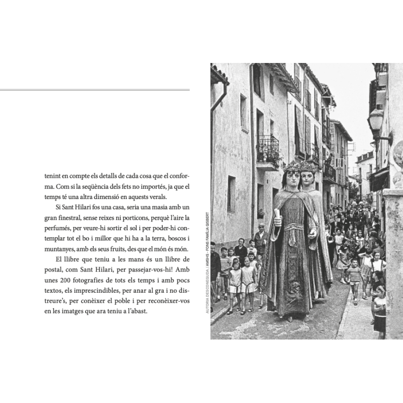 SANT HILARI SACALM DESAPAREGUT