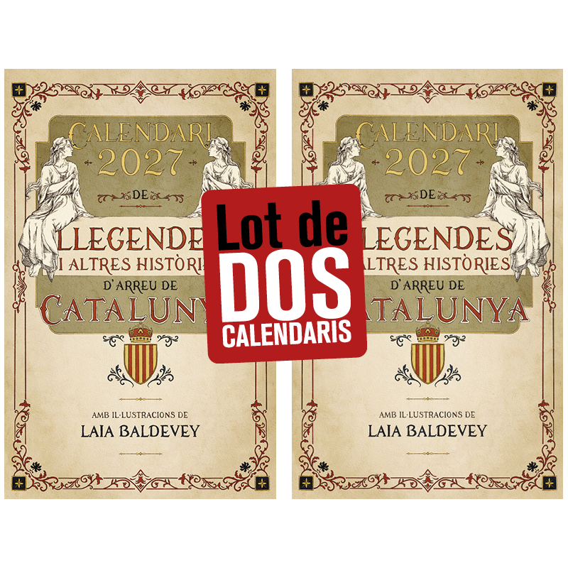 CALENDARIO LEYENDAS Y OTRAS HISTORÍAS DE POR TODO DE CATALUÑA 2027