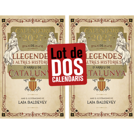 CALENDARIO LEYENDAS Y OTRAS HISTORÍAS DE POR TODO DE CATALUÑA 2027