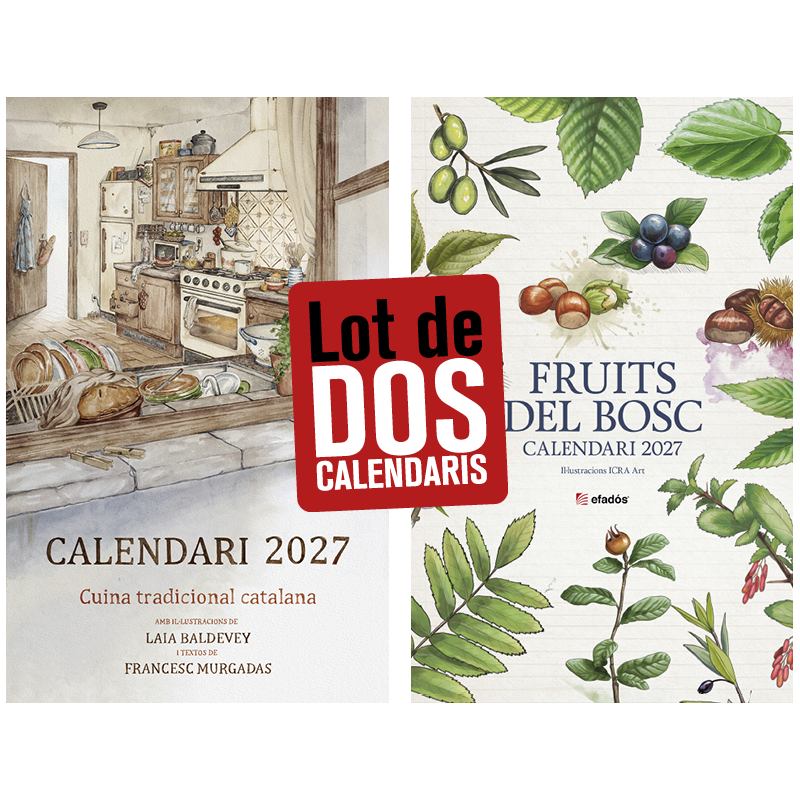 CALENDARIO COCINA TRADICIONAL CATALANA + FRUTOS DEL BOSQUE 2027