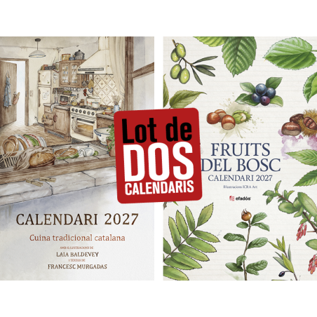 CALENDARIO COCINA TRADICIONAL CATALANA + FRUTOS DEL BOSQUE 2027
