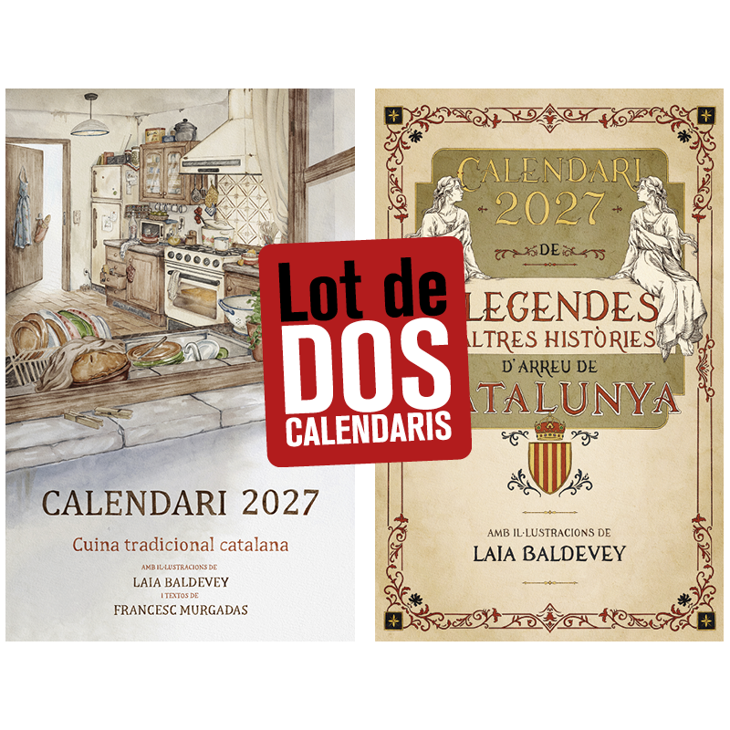 CALENDARIO COCINA TRADICIONAL + LEYENDAS 2027