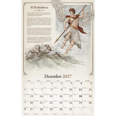 CALENDARI CUINA TRADICIONAL  + LLEGENDES  2027