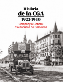 Portada HISTÒRIA DE LA CGA 1922-1940