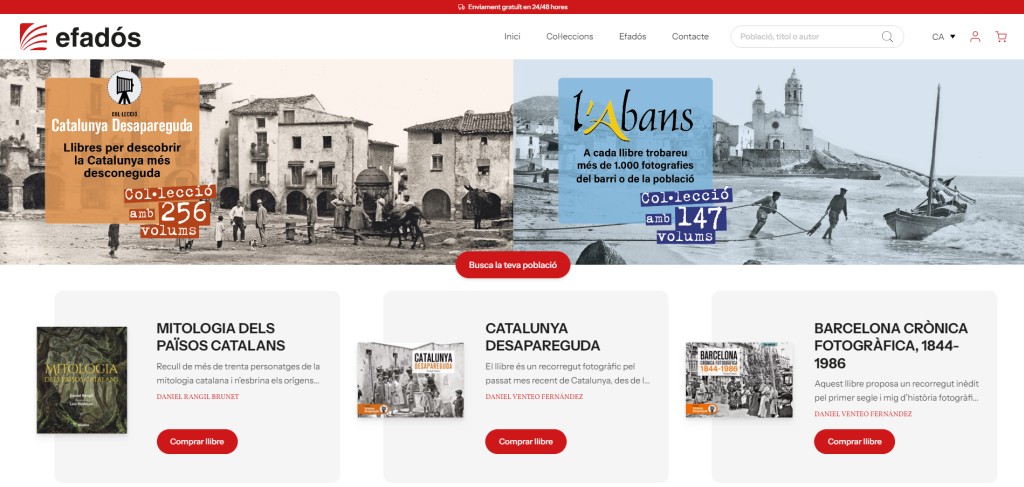 Editorial Efadós estrena nova web